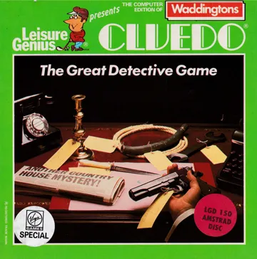 Cluedo (UK) (1986) box cover front